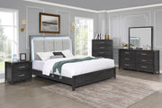 New Classic Furniture Odessa Charcoal Gray Dresser And Mirror