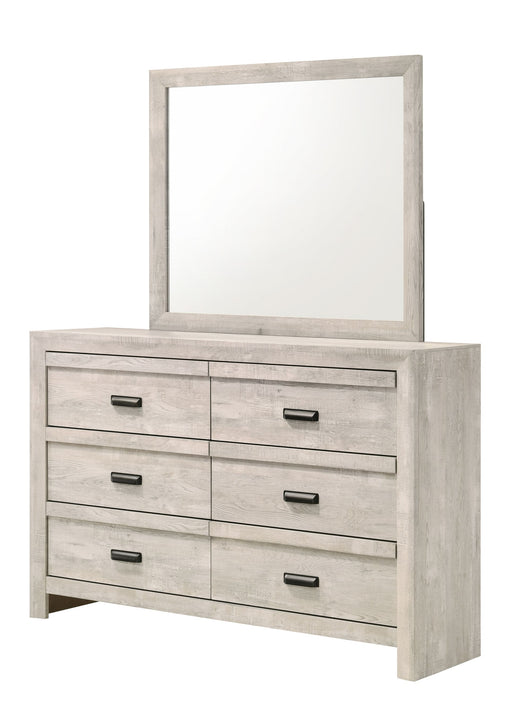 Crown Mark Valor Dresser and Mirror