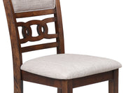 New Classic Furniture Gia Cherry 42 Inch Drop Leaf 3pc Dining Set