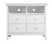 Glory Furniture Hammond White Media Chest