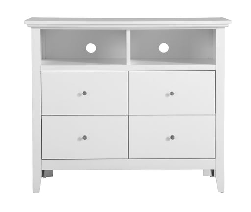 Glory Furniture Hammond White Media Chest