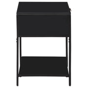 Coaster Furniture Amherst Black Bedside Table