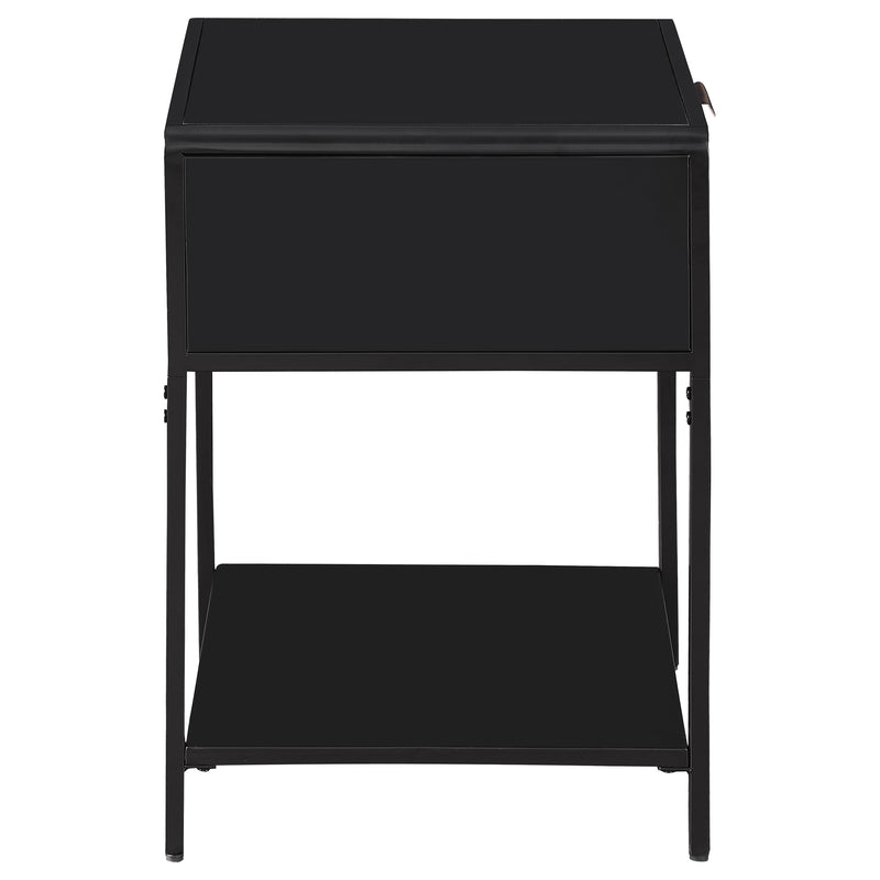 Coaster Furniture Amherst Black Bedside Table