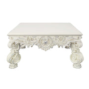 Acme Furniture Adara Antique White 3pc Coffee Table Set