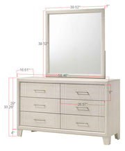Crown Mark Charlie Dresser and Mirror