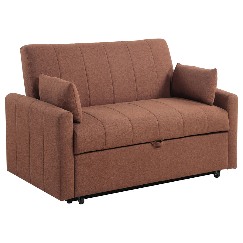 Coaster Furniture Portland Brown Sleeper Sofa Bed