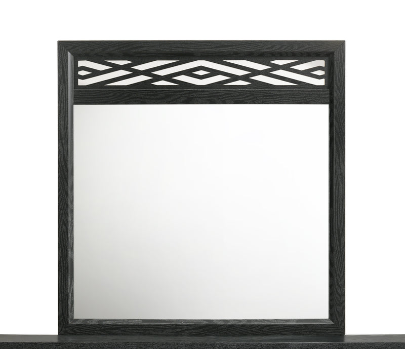 New Classic Furniture Obsidian Black Mirror