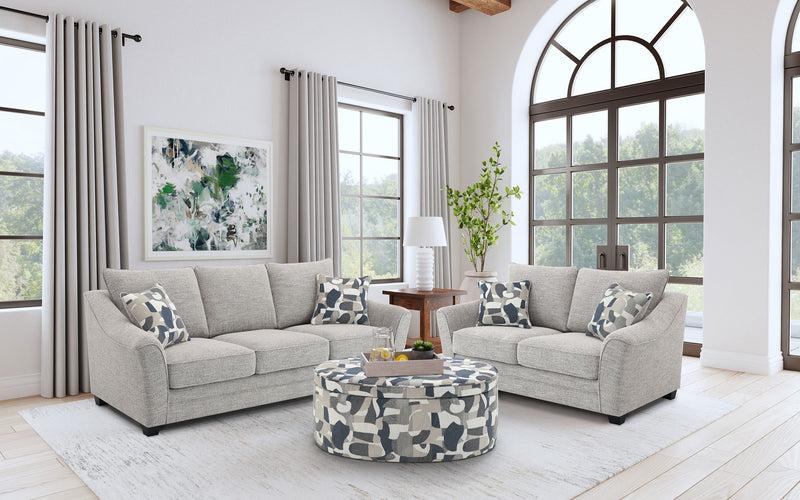 Coaster Furniture Tomkins Light Grey 2pc Living Room Set