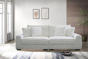 New Classic Furniture Embrace White 2pc Sofa
