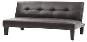 Glory Furniture Alan Cappuccino Faux Leather Sofa Bed