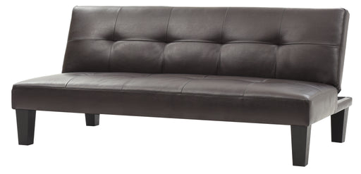 Glory Furniture Alan Cappuccino Faux Leather Sofa Bed