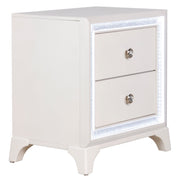 Steve Silver Cassie Off White Nightstand