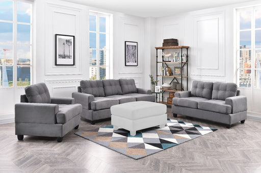 Glory Furniture Sandridge Gray 3pc Living Room Set