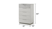 Galaxy Home Mist White Chest