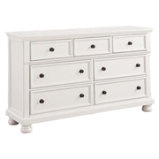 Home Elegance Laurelin Black Dresser and Mirror