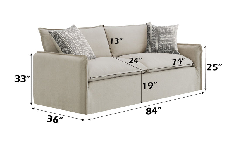 Acme Furniture Upendo Beige 2pc Living Room Set