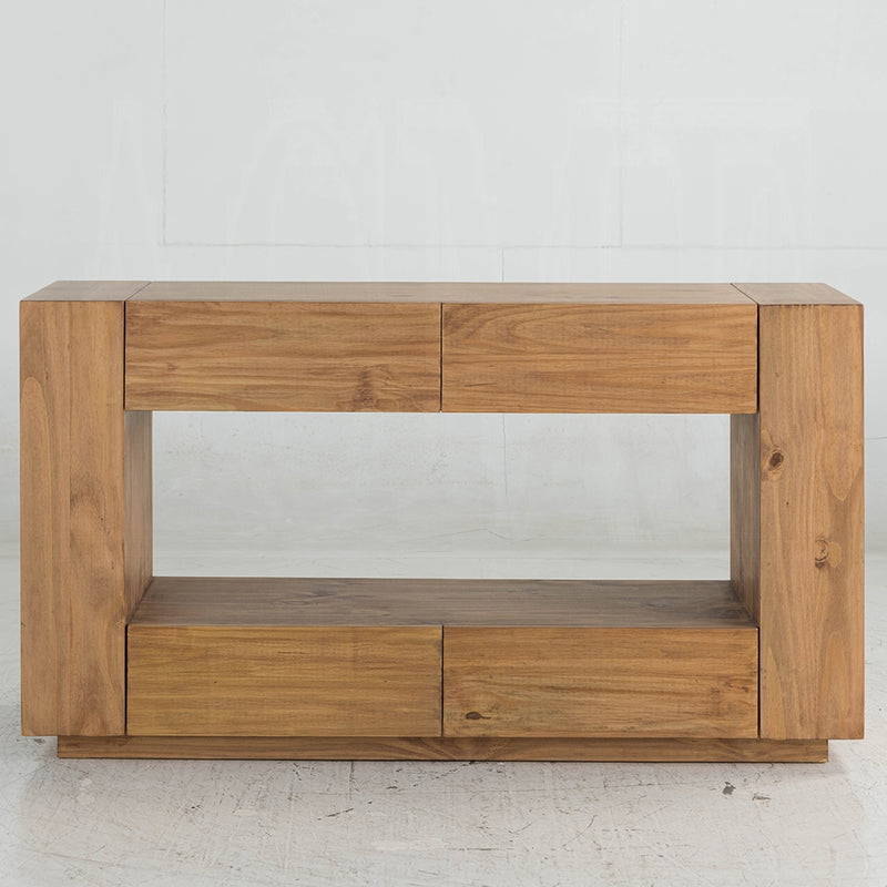 Acme Furniture Harlan Oak Sofa Table