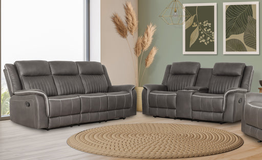 New Classic Furniture Enzo Gray 2pc Living Room Set