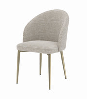 2 Acme Furniture Cora Champagne Side Chairs