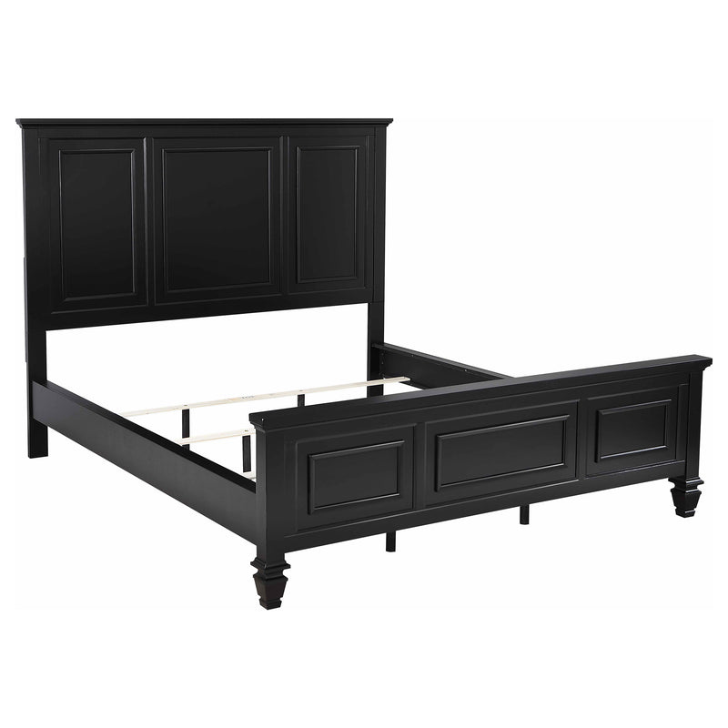 Coaster Furniture Sandy Beach Black Cal King Panel Bed