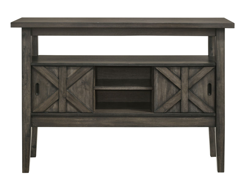 New Classic Furniture Gulliver Rustic Brown Server
