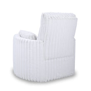 New Classic Furniture Embrace White Swivel Accent Chair