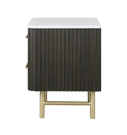 Acme Furniture Clayten White Espresso Nightstand