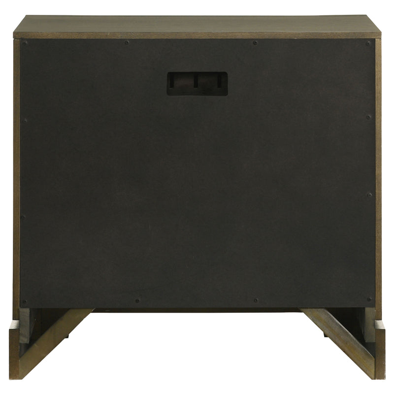 Coaster Furniture Gran Park Dark Cocoa Brown Nightstand