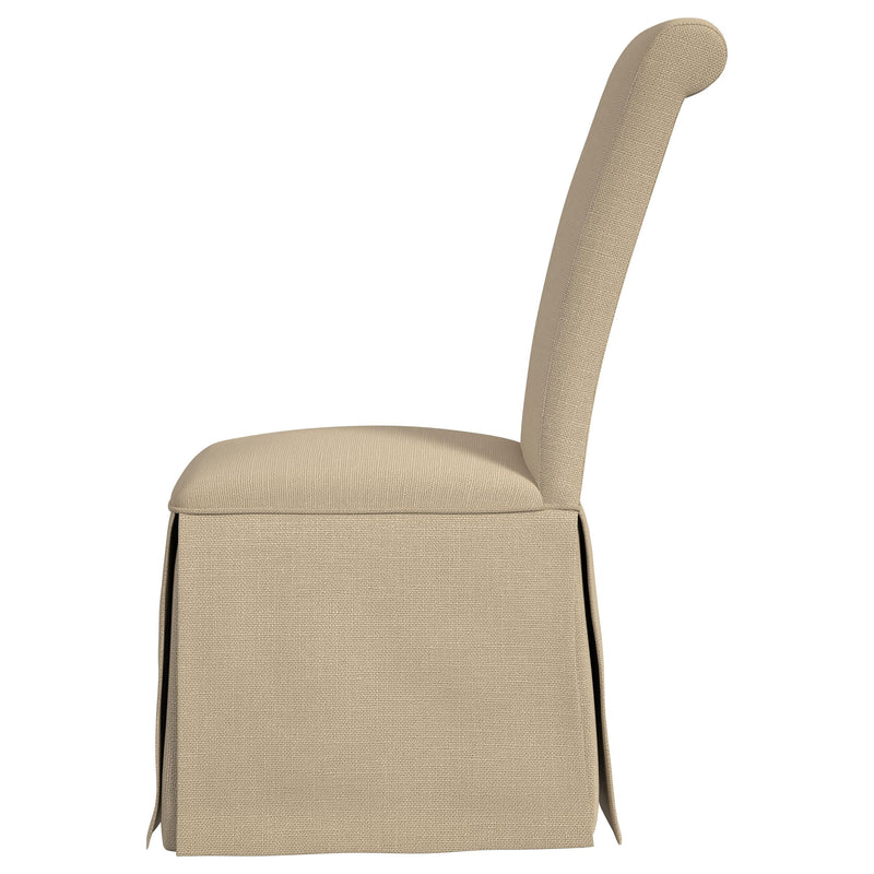 2 Coaster Furniture Shawna Light Khaki Beige Dining Chairs