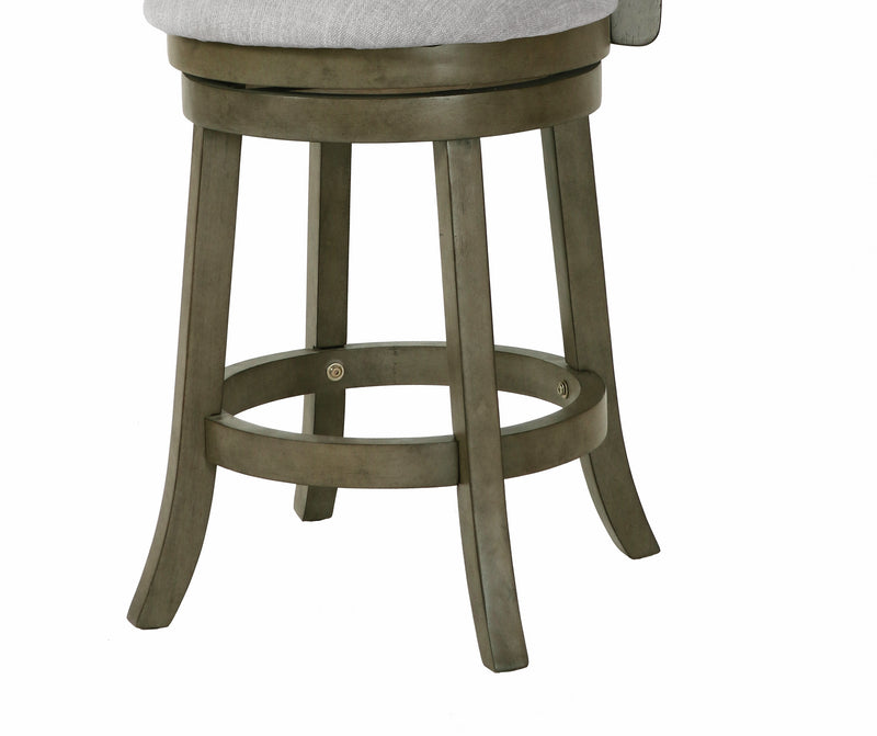 New Classic Furniture Manchester Gray 24 Inch Counter Height Stool
