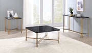 Steve Silver Daxton Black 3pc Coffee Table Set with Sofa Table