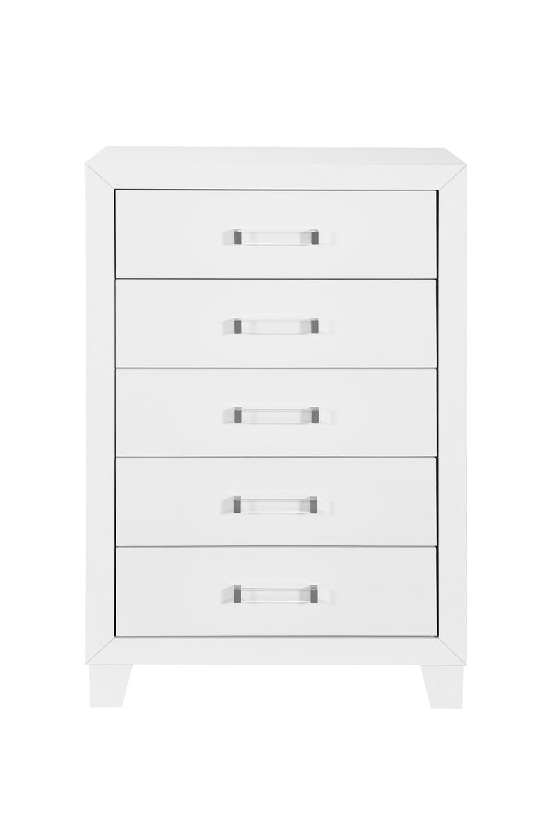 Global Furniture Luccia White Chest