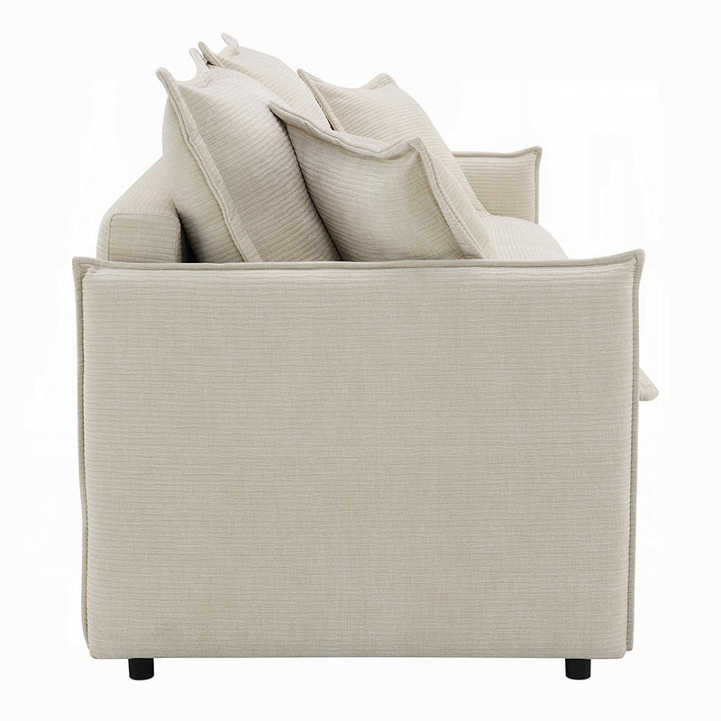 Acme Furniture Elisea Beige Sleeper Sofa