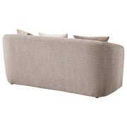 Coaster Furniture Townsend Latte Brown Loveseat