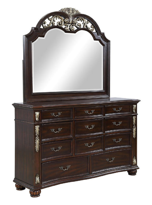 New Classic Furniture Maximus Brown Dresser