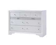 Galaxy Home Matrix White Wood Dresser
