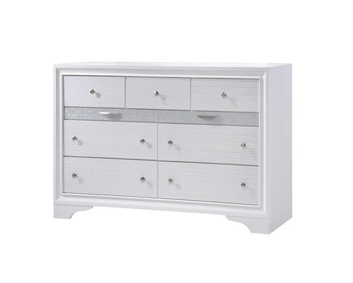 Galaxy Home Matrix White Wood Dresser