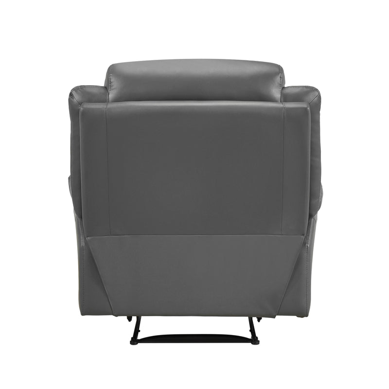 Home Elegance Laconia Dark Gray Reclining Chair