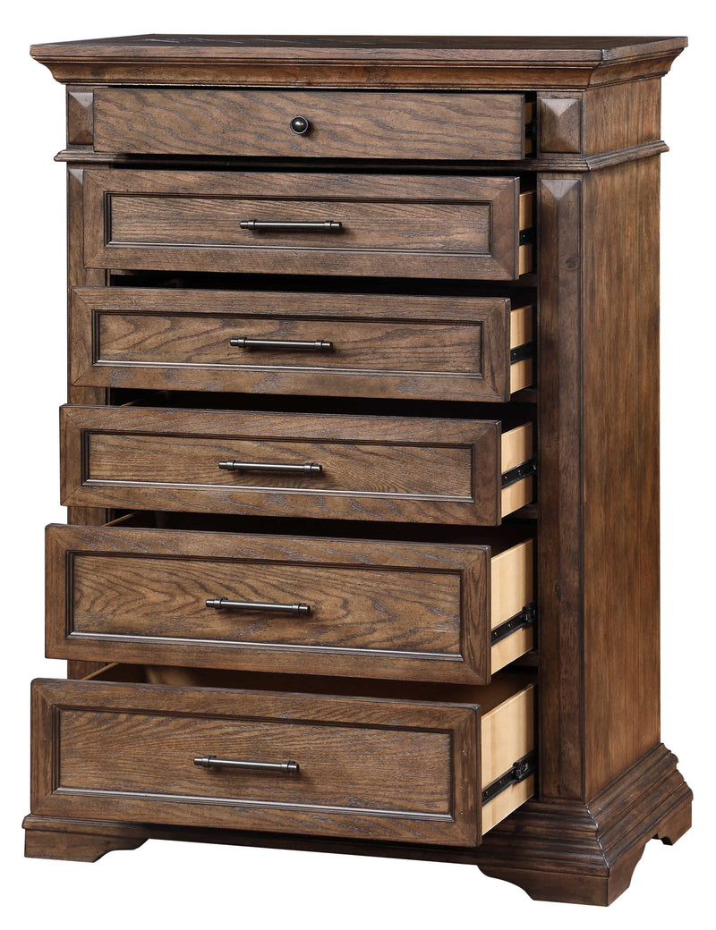 New Classic Furniture Mar Vista Walnut Chest