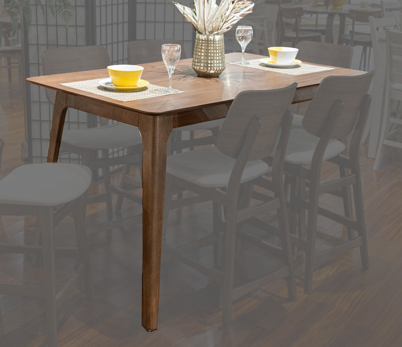 New Classic Furniture Oscar Brown Counter Height Table