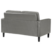 Coaster Furniture Ruth Grey Loveseat