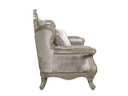 Acme Furniture Libertee Beige Loveseat with 3 Pillows