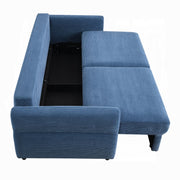 Acme Furniture Haran Blue Sleeper Sofa