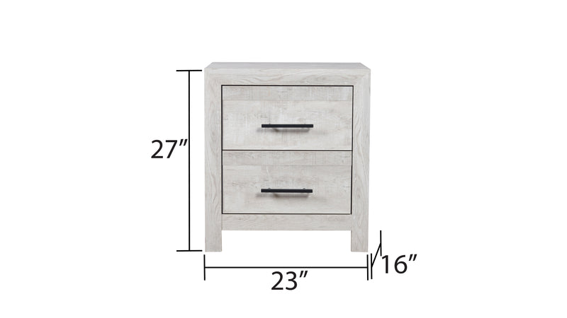 Galaxy Home Denver Gray Nightstand