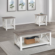 Crown Mark Thelma 3pc Occasional Table Set