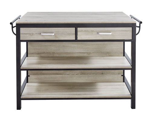 Steve Silver Carson Driftwood Counter Kitchen Table