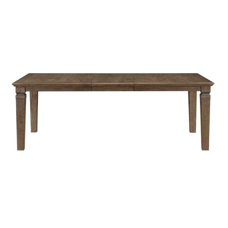 Home Elegance Quinn Brown Dining Table