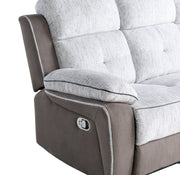 Global Furniture U5050 Grey Reclining Sofa
