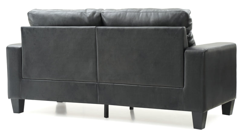 Glory Furniture Newbury Dark Brown Faux Leather Modular Sofa