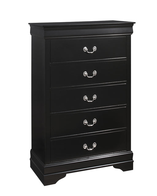 Crown Mark Louis Philip Black Chest